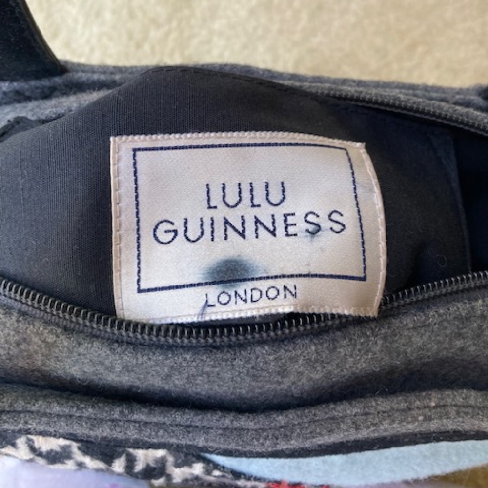 Lulu Guinness London "Walking the Dog" Handle bag - Picture 7 of 11